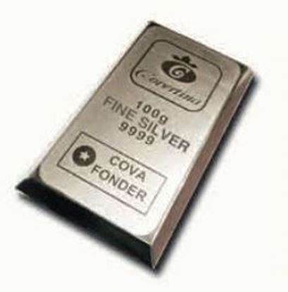 Picture of COV-K-1527 Fine Silver - Milk chocolate with hazelnut 