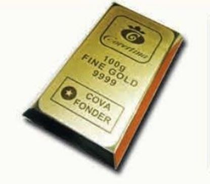 Picture of COV-K-1522 Fine gold - Milk chocolate 