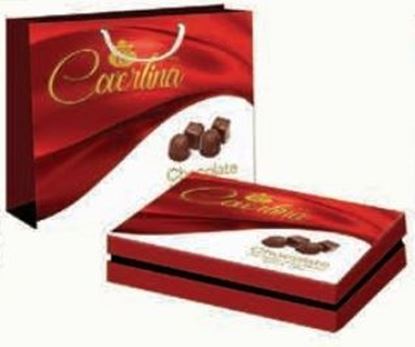 Picture of  COV-K-160 Covertina Gift Box - Assorted chocolate (white , Dark , Milk , Hazelnut ) 