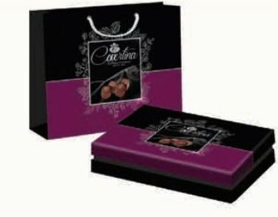 Picture of  COV-K-160 Covertina Gift Box - Assorted chocolate (white , Dark , Milk , Hazelnut ) 