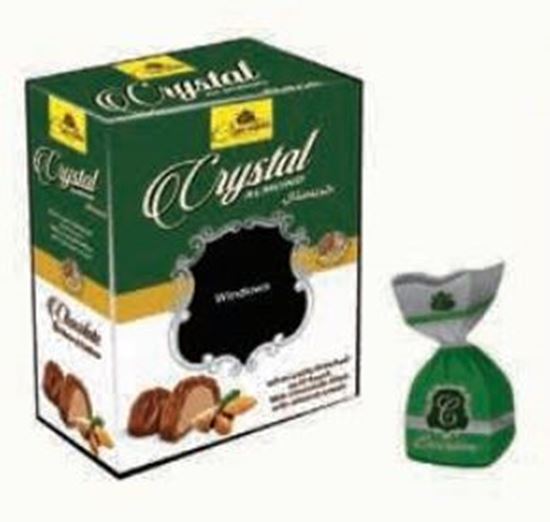 Picture of  COV-K-2572 Crystal - Milk chocolate filled with almond cream