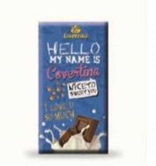 Picture of COV-T-2007- Hello- Milk chocolate with crisp